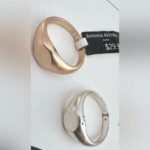 Golden and silver ring!